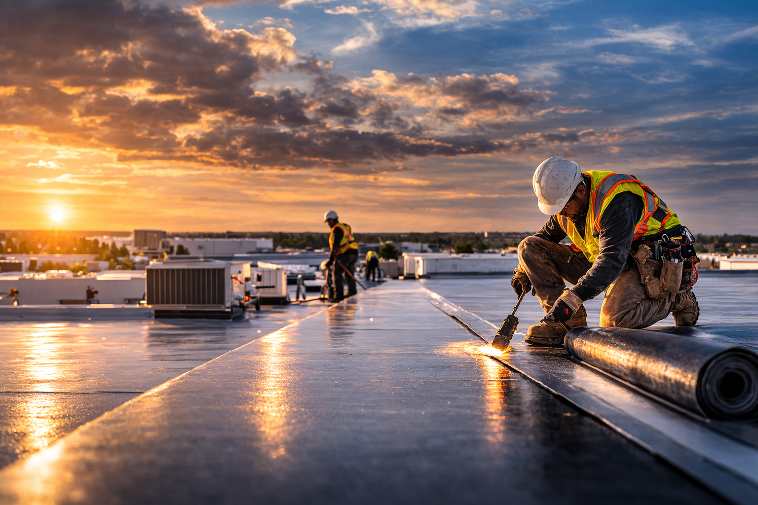 Commercial Roof Replacement in Birmingham